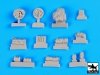 Black Dog T72058 Sd Kfz 263 accessories set for Dragon 1/72